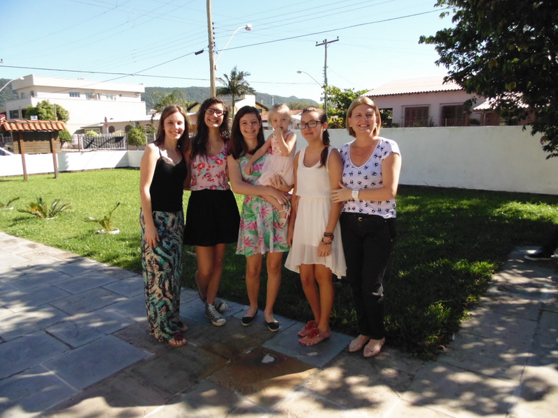 Confirmação da Laura Becker Ramos e Lidia Bobsin