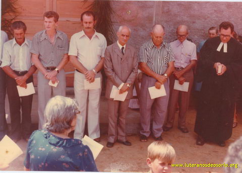 Inauguração do Templo 1976